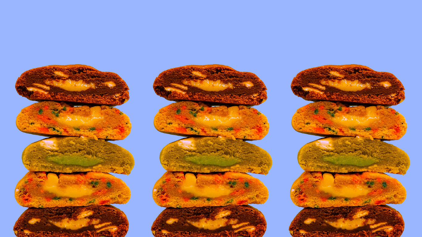 Cookie Halves Stack